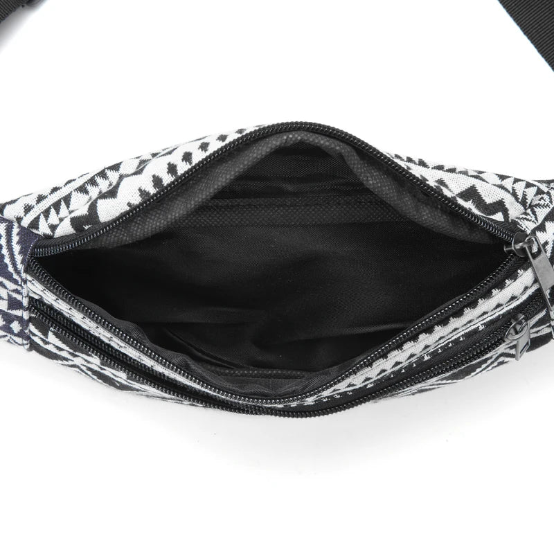 Bolso Riñonera Bohemia Annmouler: Estilo y Comodidad en Cada Pas