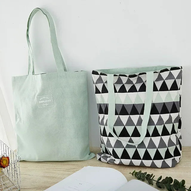 Bolso Shopper de Lino