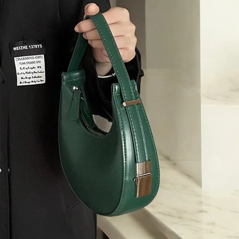 Bolso Tote Bag Hobo Minimalista Verde