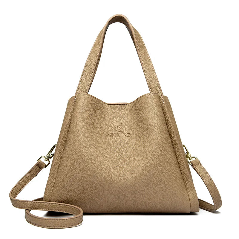 Bolso Tote Casual de PU para Mujer | Estilo Sofisticado y Versatilidad