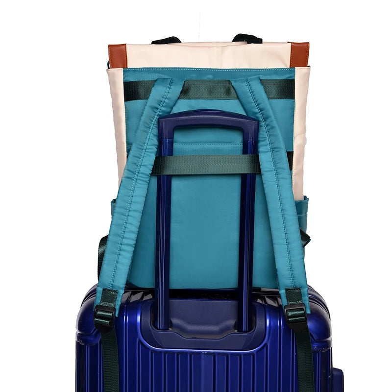 Mochila de Viaje Elegante para Mujer Impermeable | Gran Capacidad y Estilo Moderno