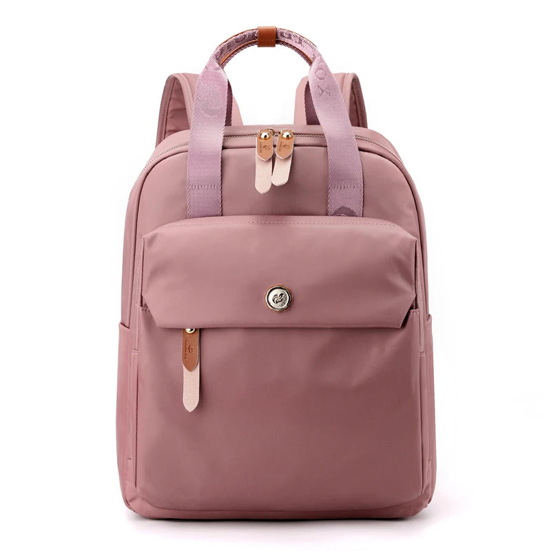Mochila de Nailon Impermeable para Mujer – Ligera y de Gran Capacidad (Copia)
