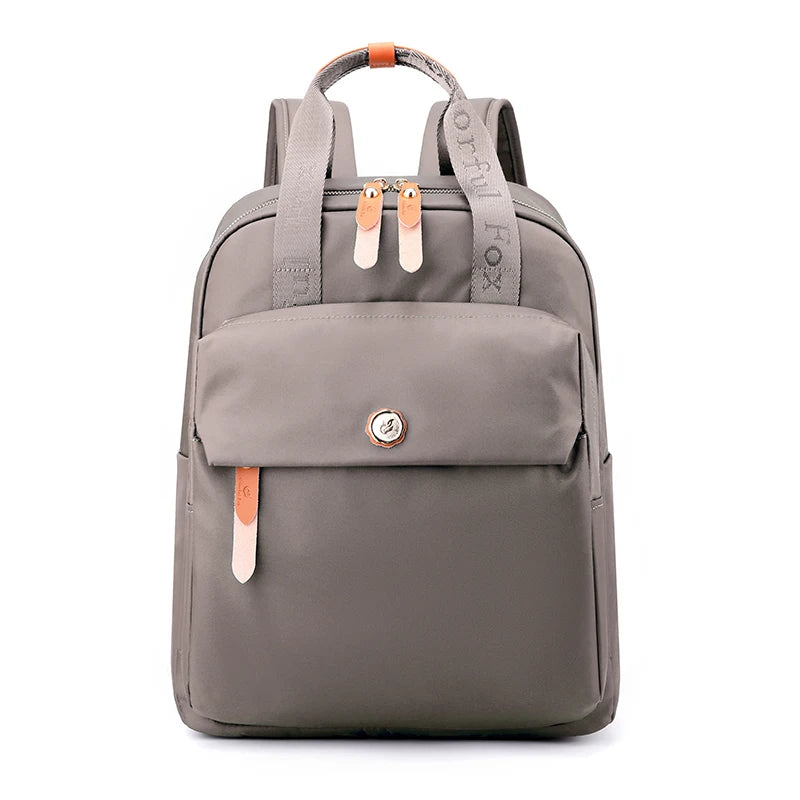 Mochila de Nailon Impermeable para Mujer – Ligera, Moderna y Espaciosa
